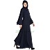 Umbrella cut abaya- Navy Blue Umbrella cut abaya- Navy Blue